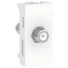 Modulo Tomada Antena Tv Cabo Coaxial Branco Orion Schneider