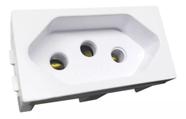 Modulo Tomada Branca 10A Home Blux Modulo Tomada Branca 10A Home Blux