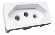 Modulo Tomada Branca 20a Home Blux Modulo Tomada Branca 20a Home Blux