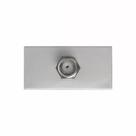 Módulo Tomada Cabo Coaxial - Delta Mondo Alumínio Soprano