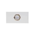 Módulo Tomada Cabo Coaxial - Delta Mondo Branco Soprano Módulo Tomada Cabo Coaxial - Delta Mondo Branco Soprano
