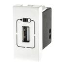 Módulo Tomada Carregador USB 1,5A Branco 615088BC Pial Plus+