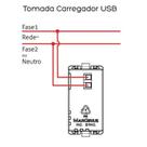 Modulo Tomada Carregador Usb 1a-bivolt Br Sleek