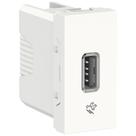 Modulo Tomada Carregador Usb 1A Branco Orion Schneider