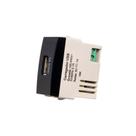 Módulo Tomada Carregador Usb-a Margirius Sleek 1a 5w Preto Ebony