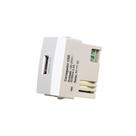 Módulo Tomada Carregador USB-A MarGirius Sleek 2A 10W Branco