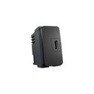 Módulo Tomada Carregador Usb-c Margirius B3 2a 10W Preto Ebony
