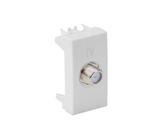 Módulo Tomada Coaxial Para TV 75 OHMS Simon 35 Branco