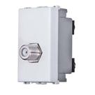 Modulo Tomada Coaxial PAS 75OHM BRANCO LINHA ILUS 5TG99003