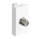 Módulo Tomada Coaxial TV Branco Inova Pro 85026 Alumbra
