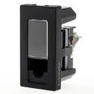 Modulo Tomada Dados LCS2 RJ45 Cat5 Pial Plus+ Legrand Preto 615045PT