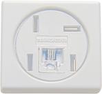 Módulo Tomada de Telefone 4 pinos e RJ11 Tramontina IzyFlat Modelo Americano Branco Módulo Tomada de Telefone 4 pinos e RJ11 Tramontina IzyFlat Modelo Americano Branco