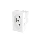 Módulo Tomada Fame Modulare / Evidence / Blanc+ 20A Branco