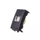 Módulo Tomada p/ Telefone RJ11 Ebony Clean Margirius 16816