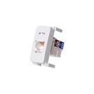 Módulo Tomada Para Rede De Informática Margirius B3 Rj45 Cat6 Branco