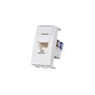Módulo Tomada para Rede de Informática MarGirius Sleek RJ45 Cat6 Branco