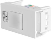 Módulo Tomada para Rede de Informática RJ45 CAT 5E 8Vias Modulo - 1140 - FAME