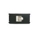Módulo Tomada para rede de informática RJ45 CAT5E Sleek Preto