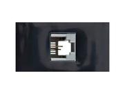 Modulo tomada para telefone rj11 pezzi linha 50000 preto