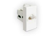 Módulo Tomada para Telefone Rj11 Pro 4v Branco