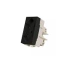 Modulo Tomada Preto Ebony Clean 2P+T 20A 16819 Margirius