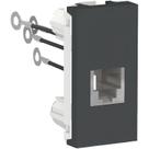 Modulo Tomada Rj11 4 Fios Grafite Orion S70549194 Schneider