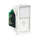 Módulo Tomada RJ45 CAT-5E 8 Fios Branco Orion Schneider