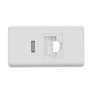 Módulo Tomada RJ45 CAT.6 Branco Tramontina