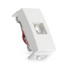 Modulo Tomada Telefone RJ11 4 Fios Branco Sleek Margirius Modulo Tomada Telefone RJ11 4 Fios Branco Sleek Margirius