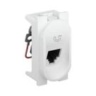 Modulo Tomada Telefone RJ11 4 Vias Nereya Pial Legrand Branco 663072 Modulo Tomada Telefone RJ11 4 Vias Nereya Pial Legrand Branco 663072