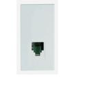 Modulo Tomada Telefone RJ11 Branca Linha ILUS 5TG99001 SOPRANO