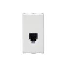 Modulo Tomada Telefone RJ11 Branca Linha ILUS 5TG99001 SOPRANO Modulo Tomada Telefone RJ11 Branca Linha ILUS 5TG99001 SOPRANO