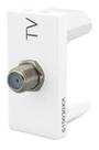 Módulo Tomada Tv Coaxial Branca - 615030BC - Pial Plus +