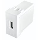 Módulo Tomada USB Bivolt 5 Watts - 5 Volts - 1A Habitat - 2736 - FAME