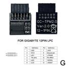 Módulo Tpm 2.0 Para Gigabyte 12 Pinos Lpc Módulo Tpm 2.0 Para Gigabyte 12 Pinos Lpc
