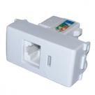 Modulo Tramontina Liz/Lux² Tomada Rj45 Branca - 57115/056