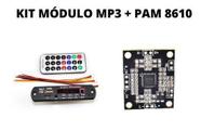Modulo Usb Mp3 Bluetooth + Pam 8610