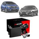 Módulo Vidro 4 Portas Tury Honda City/ Fit 2009 até 2014