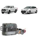 Módulo Vidro Elétrico Toyota Hilux 2015+ Toyota Yaris 2018+ AW52 Unique Soft Automotiva-AA.52.0008