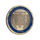 Moeda American Traveler Patron Saint Anime 4 cm 30 g de ferro