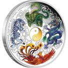 Moeda Chinese Ancient Mythical Creatures Dragon Anime 4cm Moeda Chinese Ancient Mythical Creatures Dragon Anime 4cm
