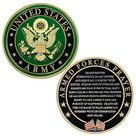 Moeda de Oração: Army Armed Forces Valor Challenge 6,35 cm