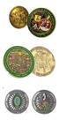 Moeda Feb 70 Feb 75 Exército Comemorativas Lote 3 Moedas