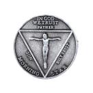 Moeda Holy Ghost In God We Trust Anime 3,8 cm Ferro 20g