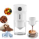 Moedor de café e liquidificador Aldeepo Portable com xícara 350mL
