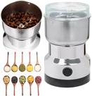 Moedor De Café Grãos Triturador Elétrico Automático Inox