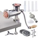 Moedor de carne CAM2 Heavy Duty Manual em Aço Inoxidável 10