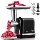 Moedor de carne elétrico Yabano Heavy Duty com recheador de salsicha