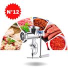 Moedor De Carne Embutidos Alimentos Maquina Manual Moer NO.12 - shop mix