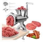 Moedor De Carne Frango Funil Encher Linguiça Artesanal Moedor Manual Moedor De Carne Frango Funil Encher Linguiça Artesanal Moedor Manual